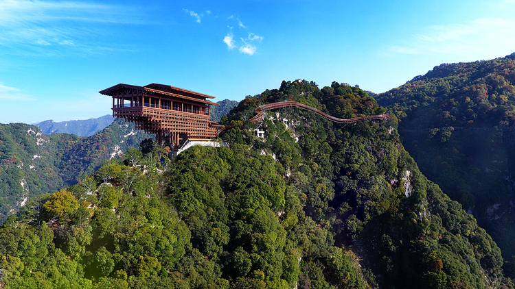 【云游渭南】待到春暖花開之時，我們相約草長鶯飛的少華山！_fororder_龍首閣 (2)